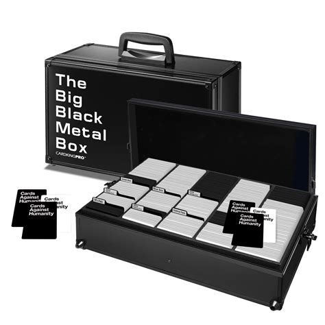 cards against humanity big black metal box|The Big Black Metal Box (BBB Edition) .